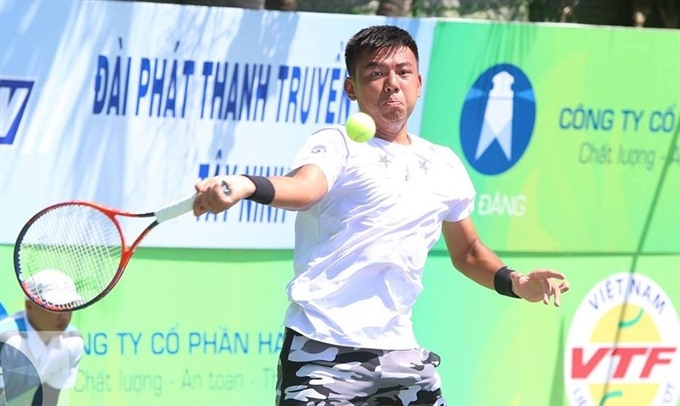 Nam qualifies for semifinals of the VN F5 Futures