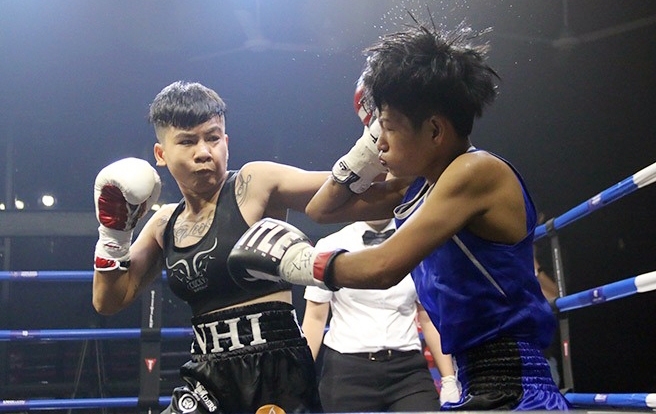 Vietnamese boxers shine in WBO Oriental Youth Title fights