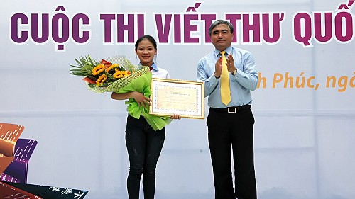Vietnam girl wins int’l letter-writing competition