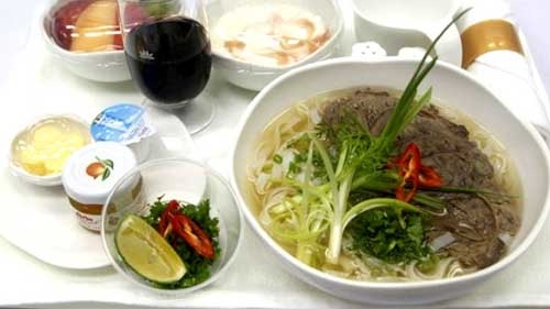 Vietnamese famous dish served on Vietnam Airlines’ flights