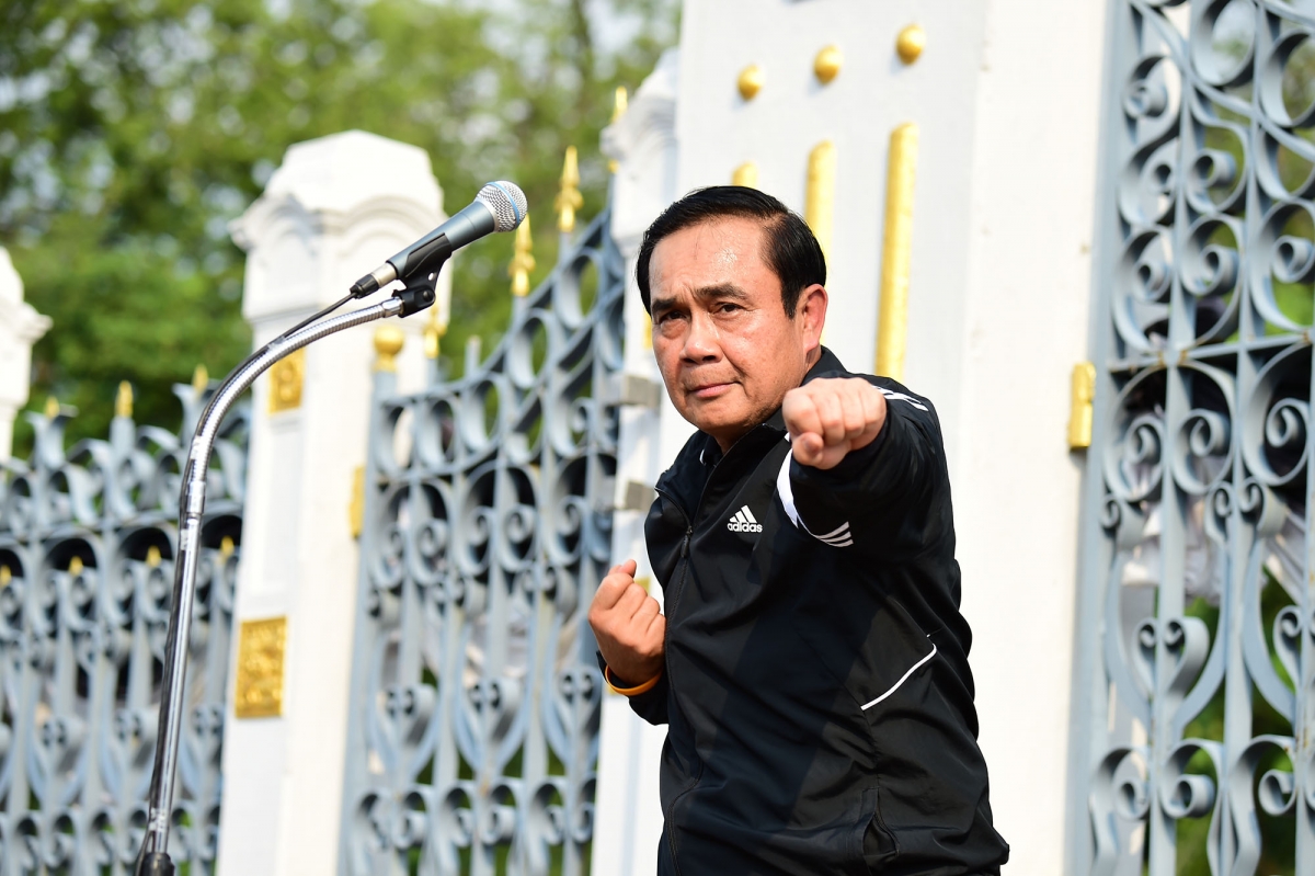 PM Prayut continues campaign to encourage Thais to exercise