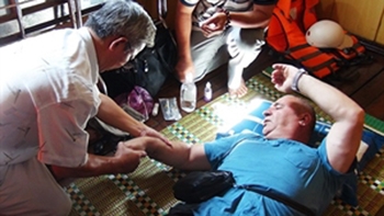 Bulgarian sailor rescued in VN from heart attack