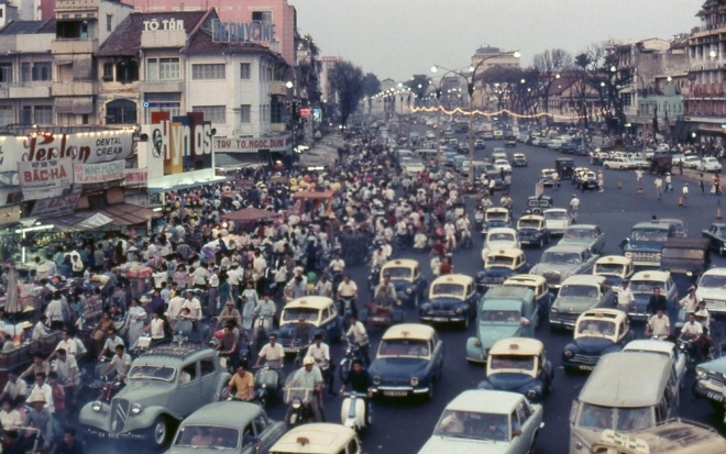 Saigon's 50-year long traffic jam