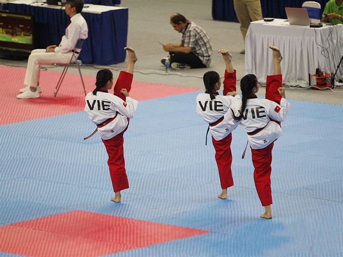 Vietnam win Asian Taekwondo Poomsae Championship