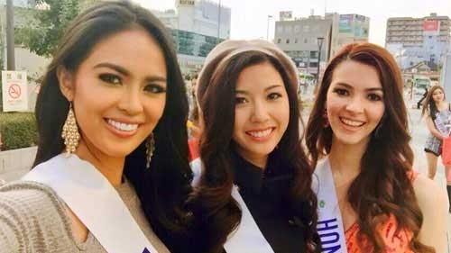 Thuy Van impressive at Miss International 2015
