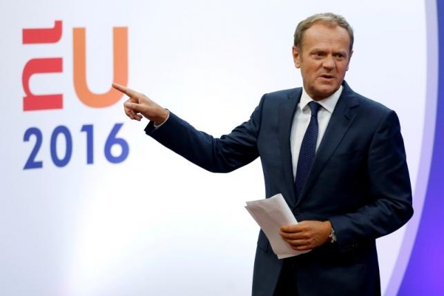 EU's Tusk says 27 EU leaders determined to keep unity after Brexit