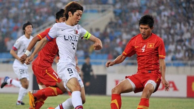 Football friendly: Vietnam 2-2 Kashima Antlers