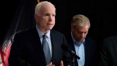 US senators warn against further troop cuts in Afghanistan