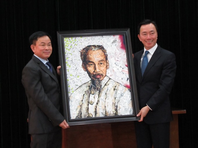 Uncle Ho artwork finds home at museum