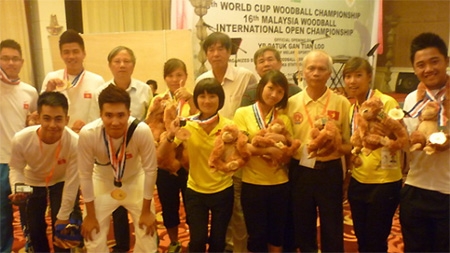 Woodball Open begins in Hanoi