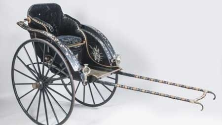 Conservation centre buys late Queen Mother's rickshaw