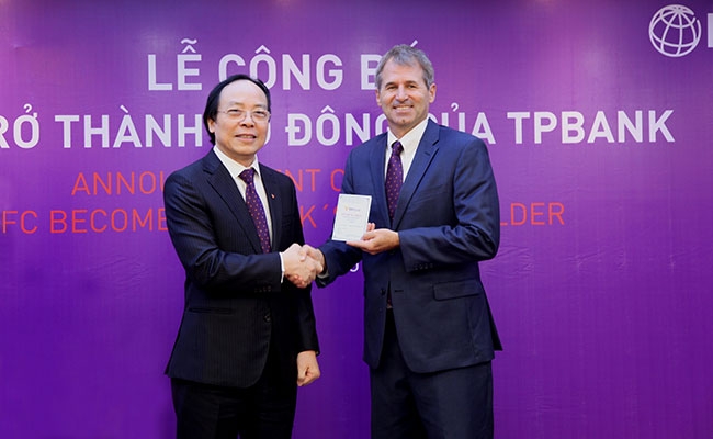 IFC commits to Vietnam by buying into TPBank