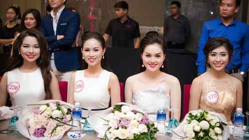 Finalists of Miss Vietnam 2016 pageant impress the media