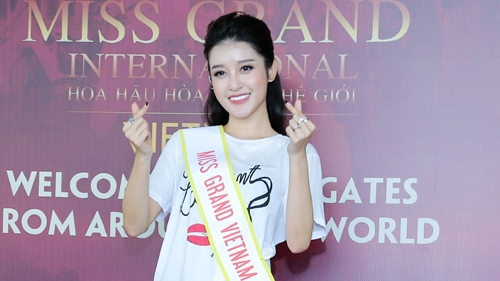 Huyen My well prepared for Miss Grand International 2017