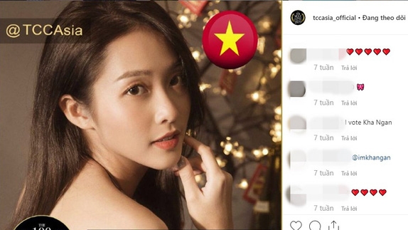 Kha Ngan among Top 100 Most Beautiful Faces 2019 in Asia