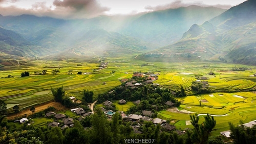 Mu Cang Chai in the summer