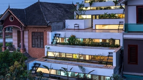 Terraces Home in Ha Tinh featured on Archdaily website