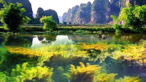Van Long Natural Reserve in Ninh Binh Province