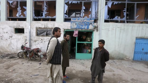 At least 10 killed in Afghan suicide bombing