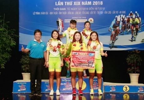 Supaksom Nuntana wins sixth stage of An Giang Television Cup