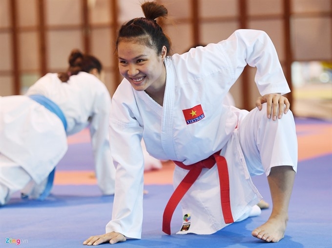 Karate athletes seek gold medals at SEA Games