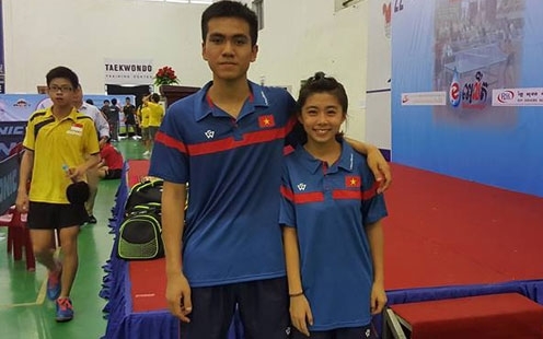 Vietnam bag another table tennis silver