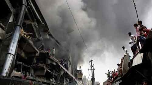 Bangladesh factory owner, others flee as toll from fire rises