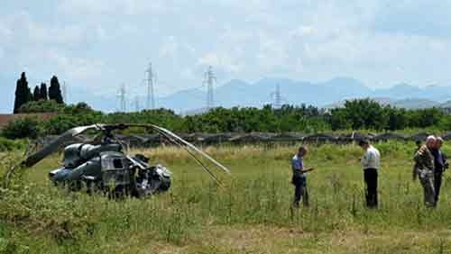 Seventeen Colombia soldiers killed in helicopter crash