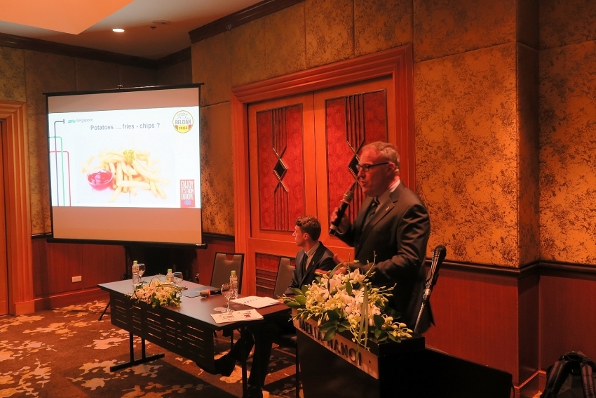 Popularity campaign for Belgian fries in Vietnam