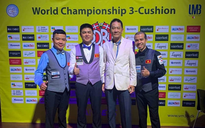 VN players shine at Carom Billiard 3-Cushion World Championship