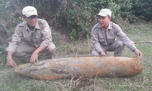 279-kilo war bomb unearthed in central Vietnam