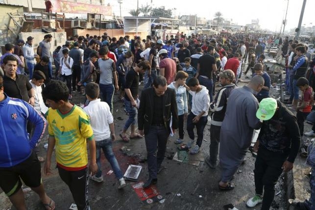 Twin suicide bombing kills 70 in Baghdad's deadliest attack this year