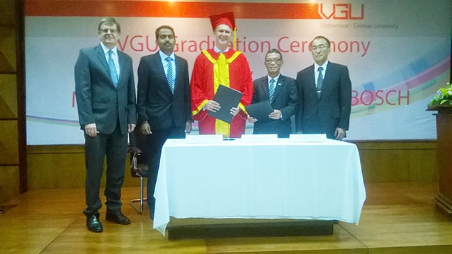 Bosch signs MoU with Vietnamese German University