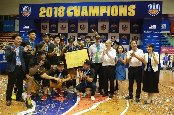 Cantho Catfish win VBA 2018 for first time