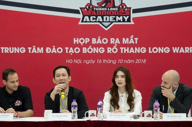 Thang Long Warriors opens basketball training centre in Hanoi