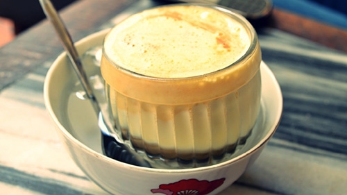 Egg coffee – special drink in Hanoi