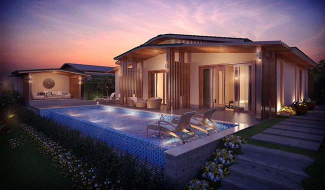 Mövenpick villa by the sea in Cam Ranh Bay, a hot investment