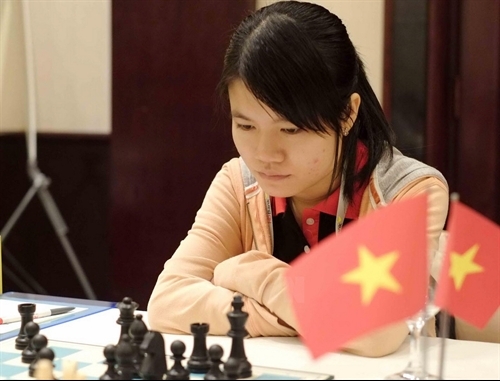 Vietnam women’s team beat Iran to lead Asian Chess Cup