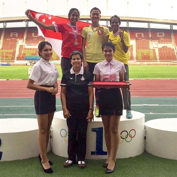 Vietnamese athletes win three golds at Thailand Open