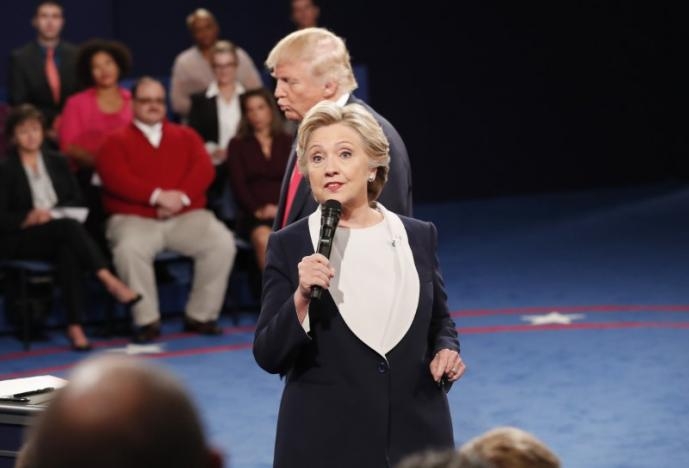 Trump trails Clinton by 8 points after tape scandal, debate