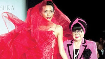 Japanese bridal collection in Vietnam