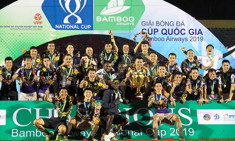 Hanoi FC enjoy first ever National Cup victory