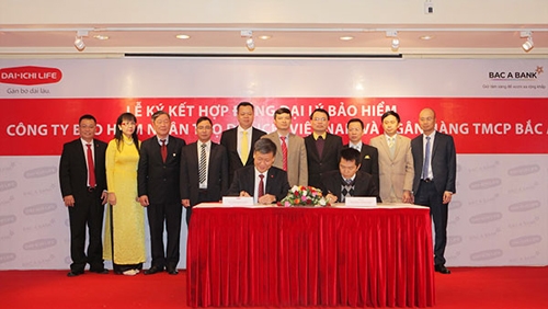 Dai-ichi Life Vietnam, Bac A Bank signed bancassurance contract