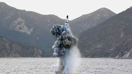 DPRK fires submarine-launched ballistic missile toward Japan