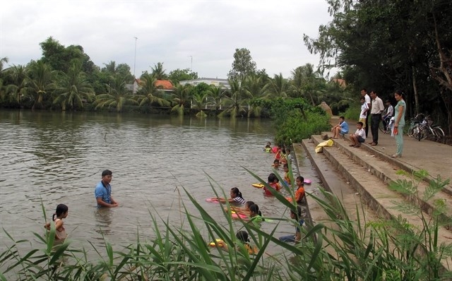 Mekong Delta takes action to prevent drowning incidents