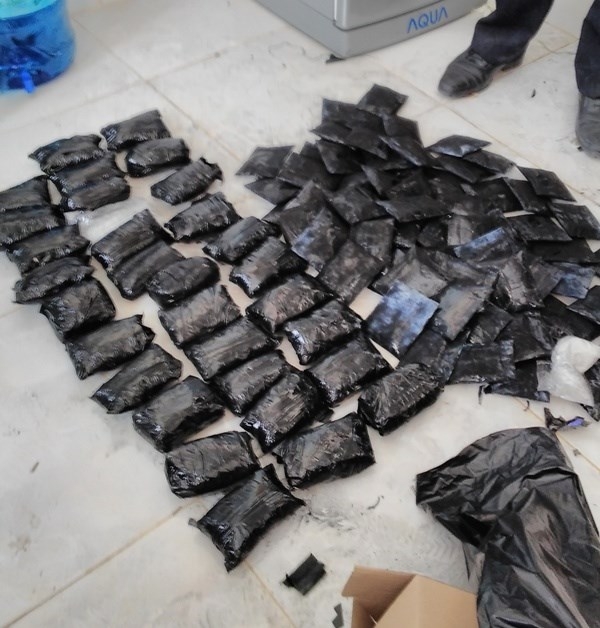 Nearly 16 kilos of drugs seized at Vietnam’s southern border gate