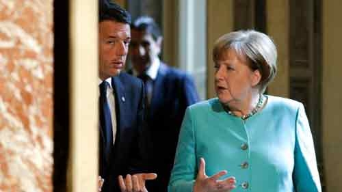 Italy, Germany agree on immigration policy, but not on financing