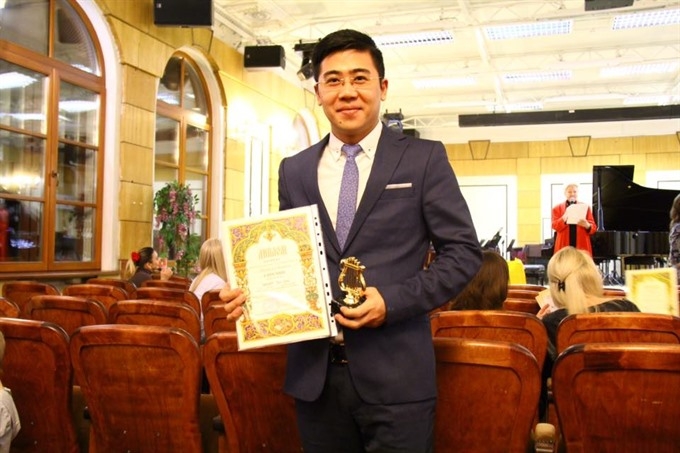 Young Vietnamese music teacher wins first prizes at international competitions