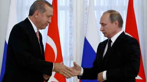 Putin and Erdogan move toward repairing ties amid tension with West