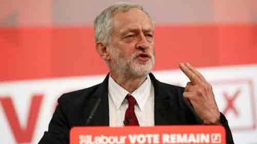 Opposition leader Corbyn appeals to Britons to vote 'In' for EU